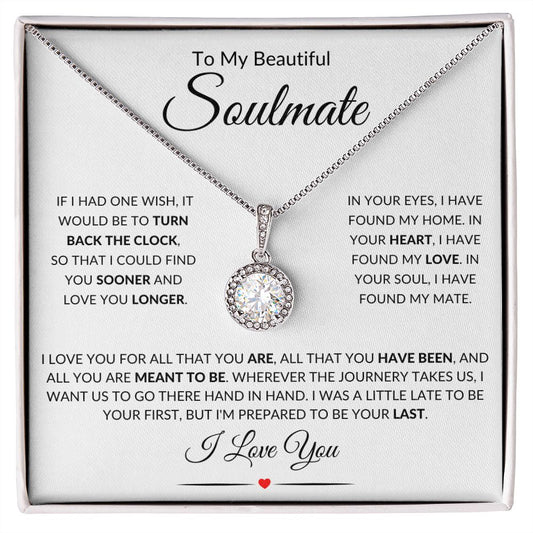 To My Beautiful Soulmate | Eternal Hope Necklace